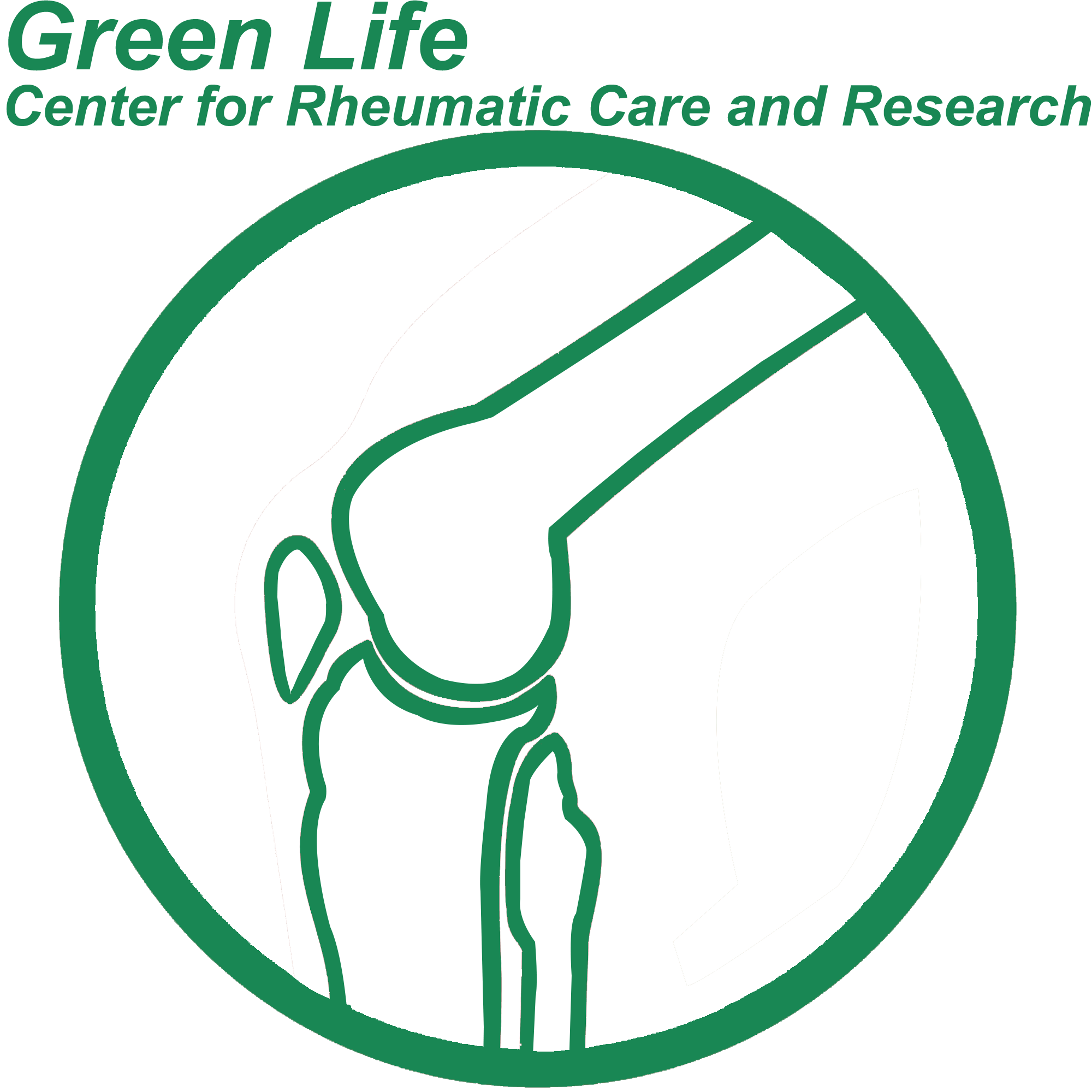 Green Life Center for
                                Rheumatic Care and Research Logo
